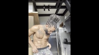 Giant soft cock on underwear. Suck it