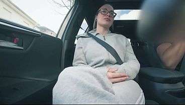 Mandy gives blowjob in the car then gets fucked in the ass!