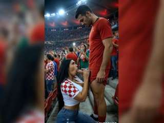 Portugal vs Croatia Fans Balcony Fuck